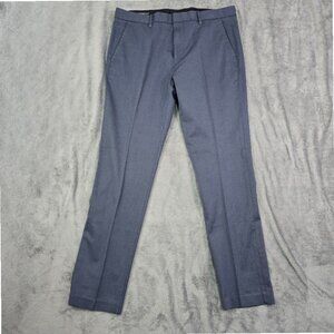 Bonobos Stretch Dress Pants Navy Blue 35x32 Slim Fit